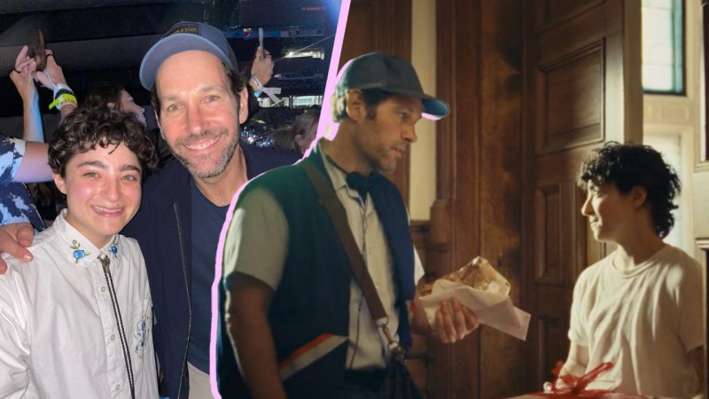 Human labrador Paul Rudd agrees to star in music video for fan he met at Taylor Swift show