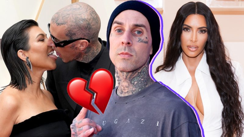 Travis Barker responds to Kim Kardashian romance rumours blamed for rift between sisters
