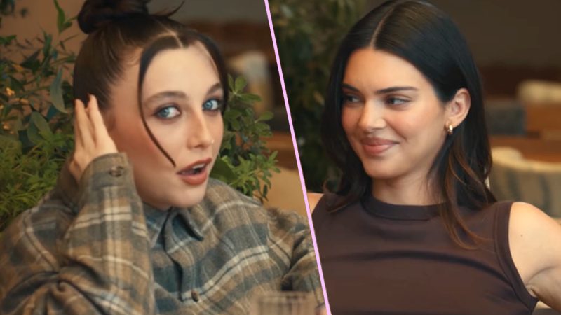 Emma Chamberlain and Kendall Jenner's collab is ICONIC but fans aren't sold on one key detail