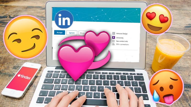 Is LinkedIn the new Tinder? Turns out people are finding dates in the most UNEXPECTED places