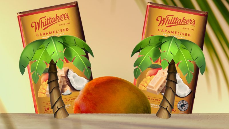 Whittaker's just dropped a new tropical flavoured block to keep us warm in the colder months