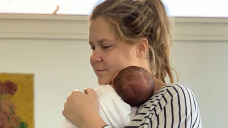 Amy Schumer has changed her son's name after realising it sounds like 'genital'