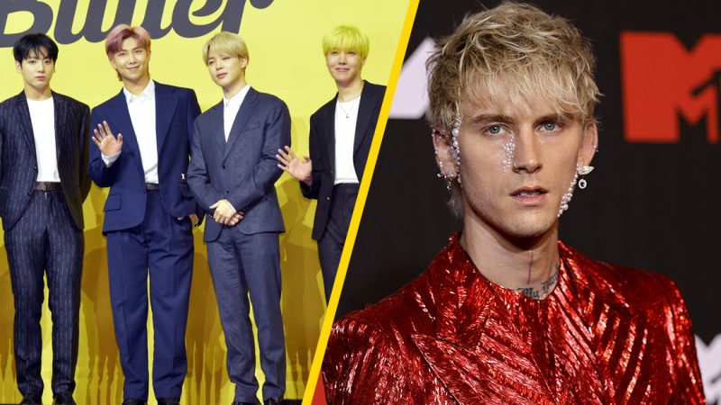 Wait, did Machine Gun Kelly just say he wants BTS to play at his wedding? 