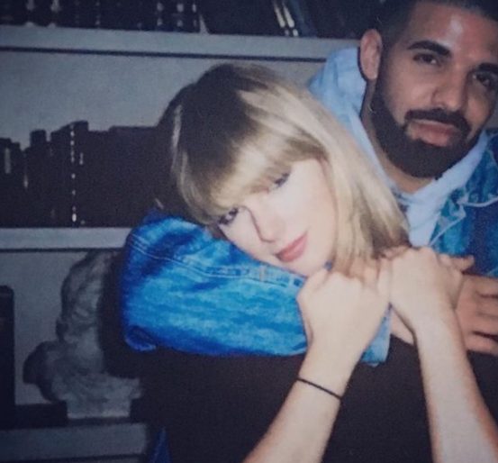 Excuse me but why has Drake just posted this cosy AF photo of him and Taylor Swift? 