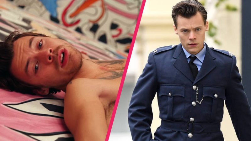 Harry Styles says the sex scenes in upcoming film are too steamy to watch with mum in the room 