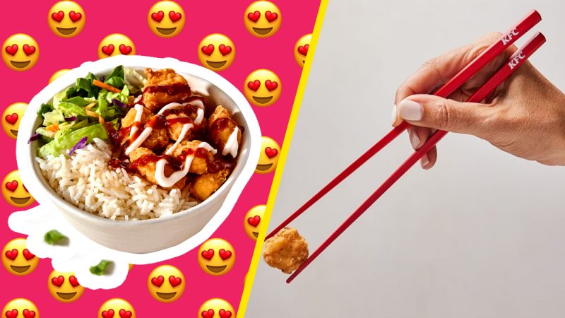 KFC's new Popcorn Chicken Rice Bowl is exactly what I needed in my life