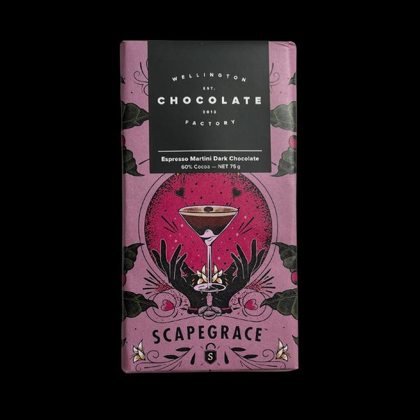 There's an Espresso Martini choc bar inspired by Scapegrace gin so RIP my health kick 