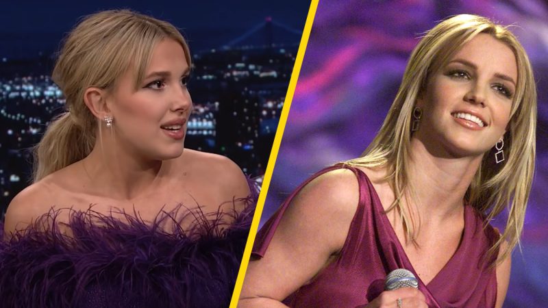 Fans confused Millie Bobbie Brown for Britney Spears and now think she should play her 