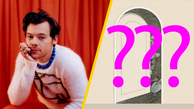 Harry Styles has a mysterious website about his upcoming album, and what the heck do the pics mean? 