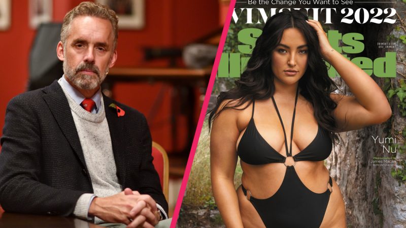 Jordan Peterson called this plus-size model 'not beautiful' and mate, get to Specsavers 