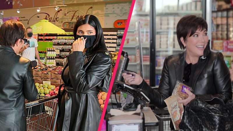Kylie and Kris Jenner went to the supermarket 'for fun' and people have thoughts