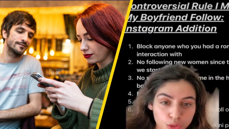 This woman shared a ‘controversial’ list of Instagram rules for her boyf and it’s a lot