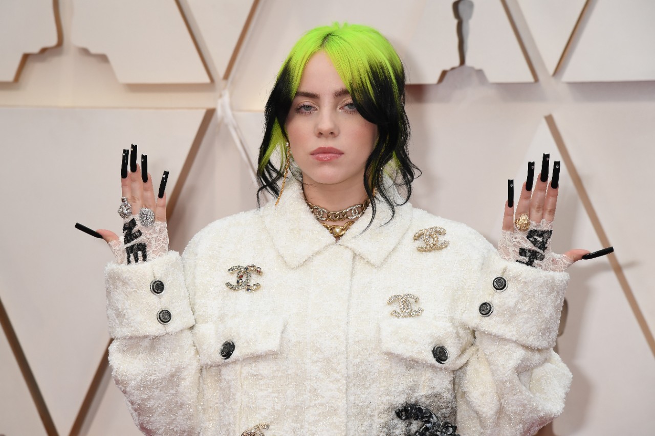 HOLLYWOOD, CALIFORNIA - FEBRUARY 09: Billie Eilish attends the 92nd Annual Academy Awards at Hollywood and Highland on February 09, 2020 in Hollywood, California. (Photo by Jeff Kravitz/FilmMagic)