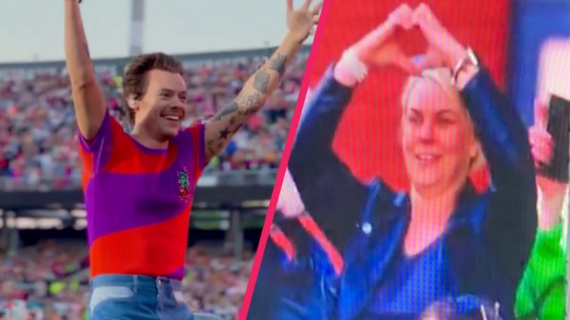 Harry Styles shared the most wholesome moment with his primary school teacher mid-concert