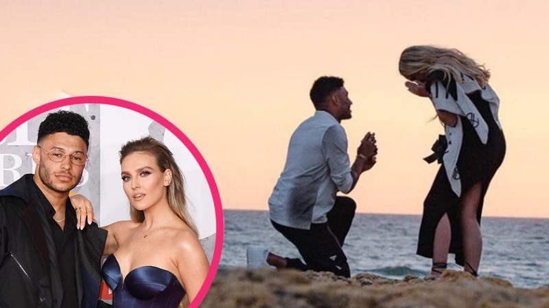 Little Mix's Perrie Edwards is engaged and it looks like the most romantic proposal