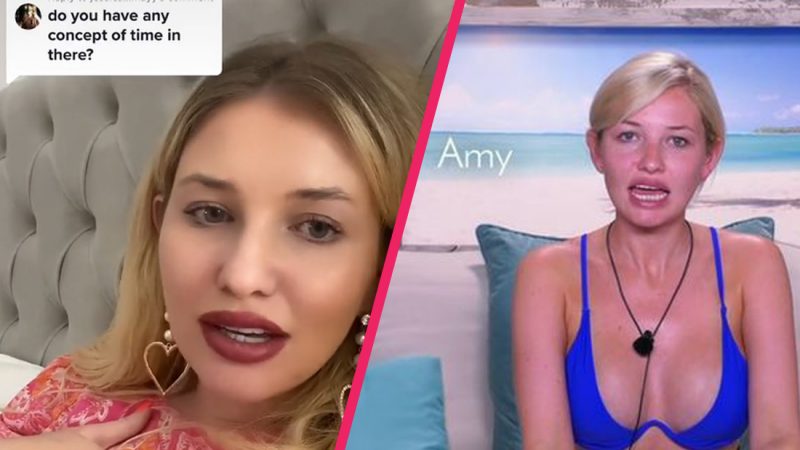 Love Island's Amy Hart spilled rules for contestants and BTS secrets in a wild TikTok Q+A 