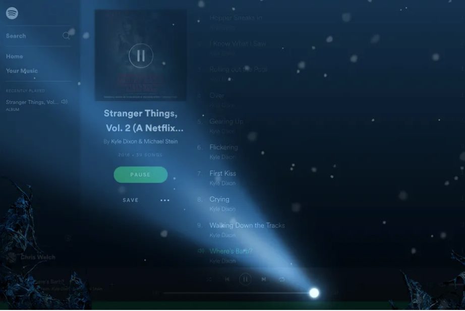 Spotify has made you a personalised Stranger Things playlist to help you escape Vecna