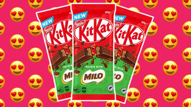 KitKat is dropping a Milo-flavoured chocolate block and gimme gimme gimme