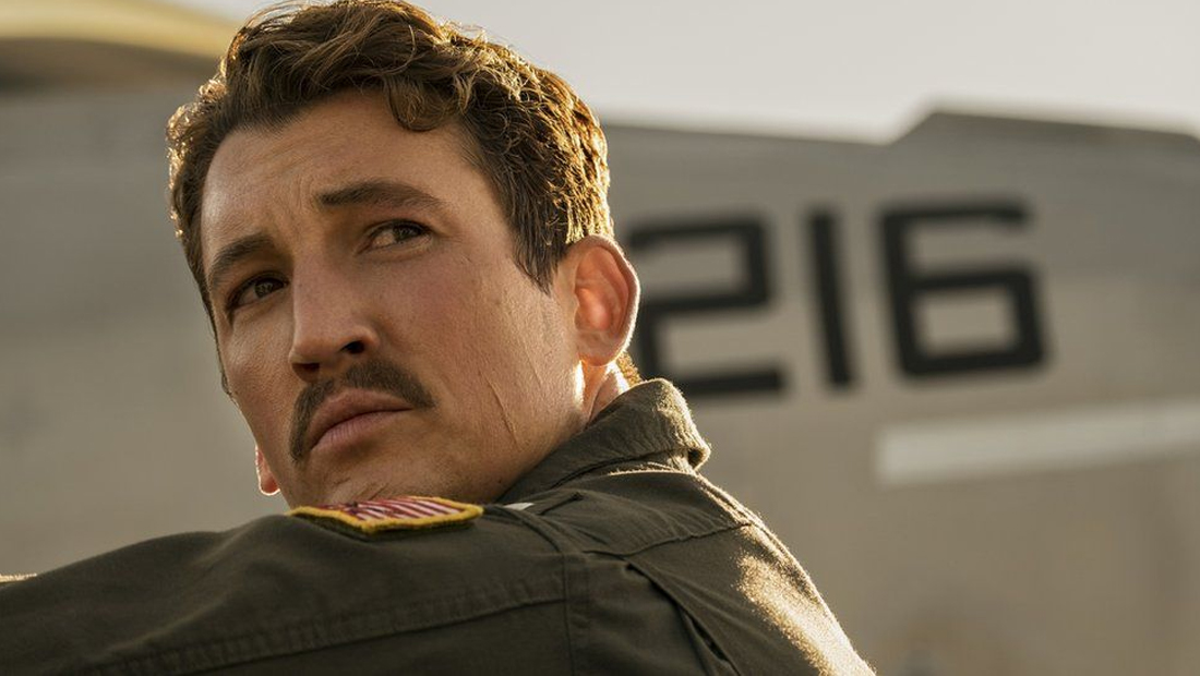 Miles Teller’s wife made him shave off his Top Gun stash as soon as he finished filming