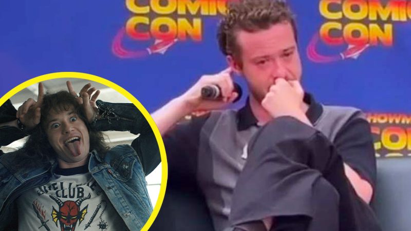 'Stranger Things' star Joseph Quinn cries at fan's heartfelt words after being 'yelled at'