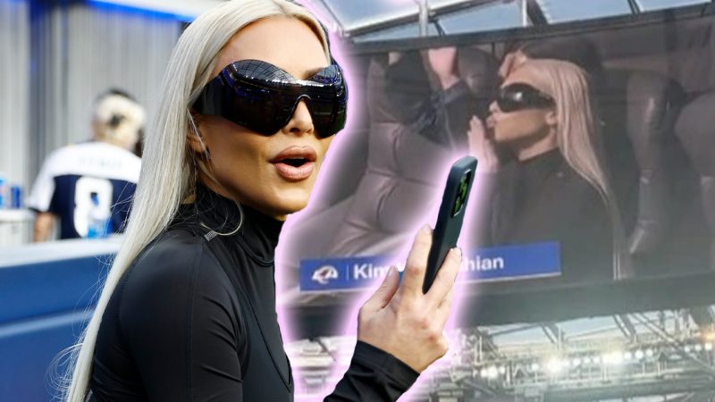 Kim Kardashian got ruthlessly booed by the crowd at a football game, and tbh it's icky to watch