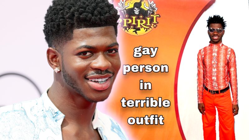 Lil Nas X perfectly responds to viral ‘Gay Person In Terrible Outfit’ halloween costume meme