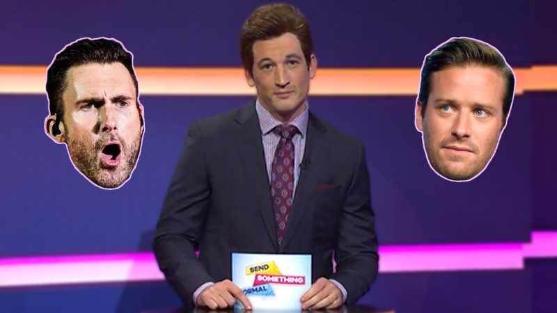 Miles Teller dragged Adam Levine and Armie Hammer on SNL and it's both stunning and brave 