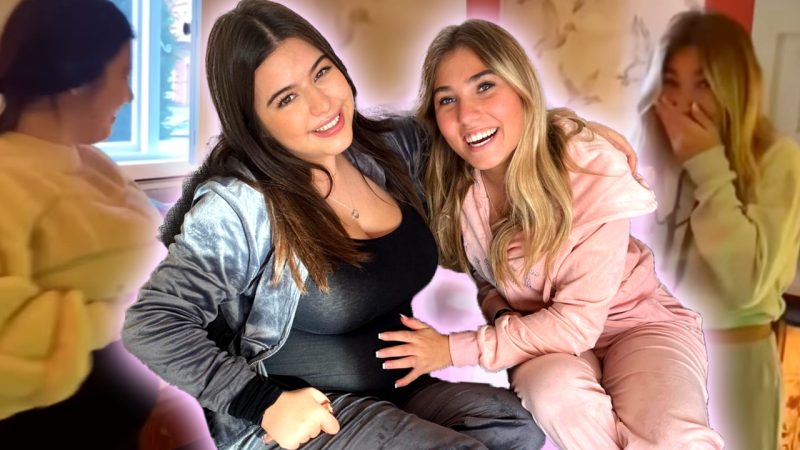 'I literally froze': Watch the adorable moment Sophia Grace announced her pregnancy to Rosie