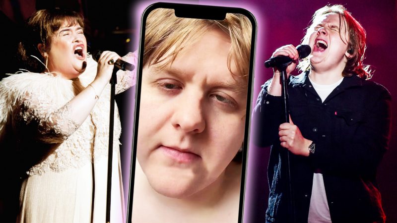 Lewis Capaldi got mistaken for Susan Boyle and his response is very Lewis Capaldi