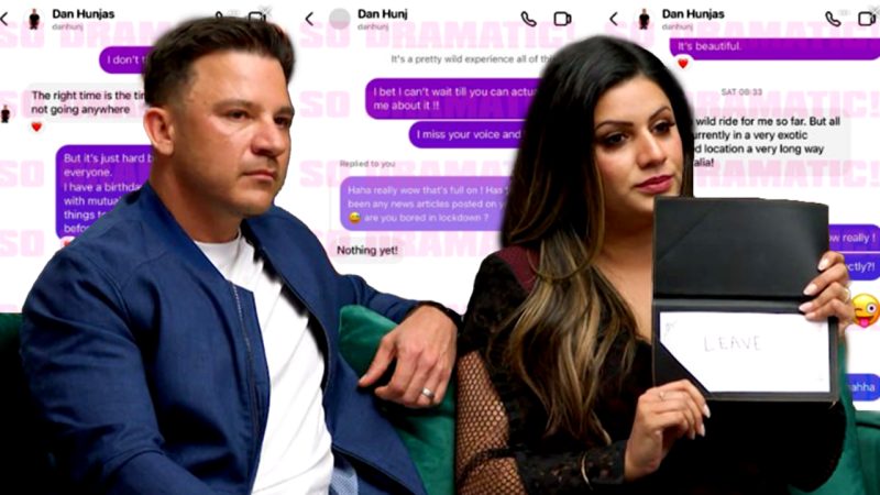 MAFS' Dan responds to rumours he had FOUR secret gfs while filming after messages leaked online