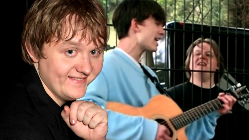 Lewis Capaldi gives busker the shock of his life after joking he hates fans covering his songs