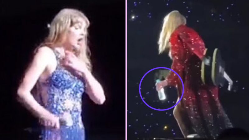 Taylor Swift filmed struggling to breathe in extreme heat at Brazil show where young fan died
