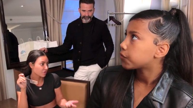 Watch North West absolutely roast Kim Kardashian's MET Gala designer with her brutal honesty