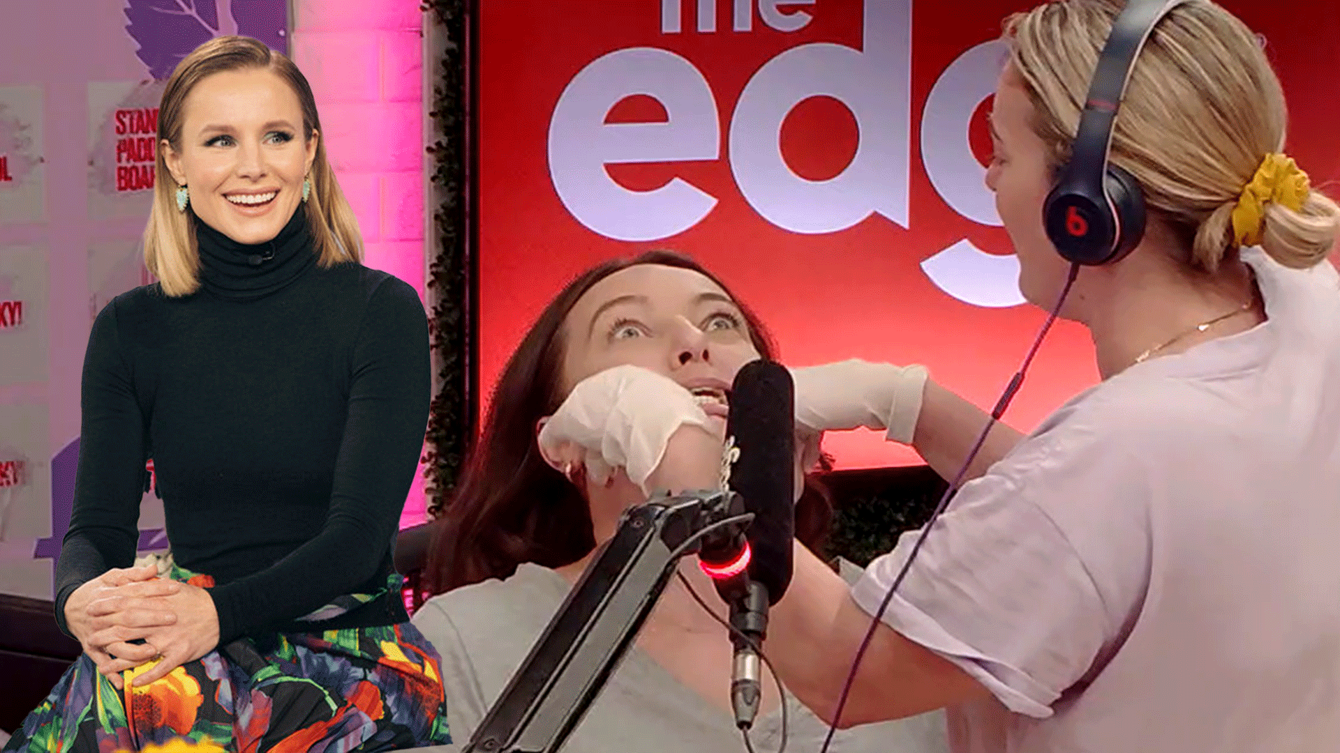 Sharyn gives Steph Kristen Bell's 'life changing' viral mouth massage 