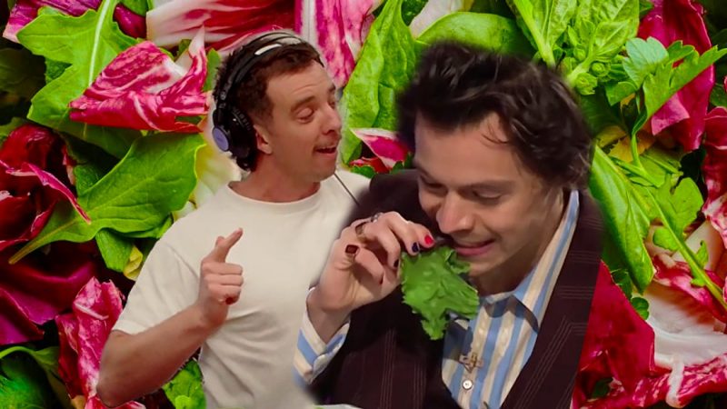 Eli mourns the cost of lettuce with a Harry Styles sing-along