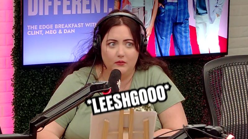 'LEESHGO' will haunt Meg for the rest of her life