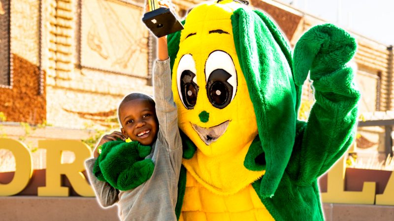 'Corn boy' officially named a 'Corn-bassador' at Corn Palace, and did I mention there's corn?