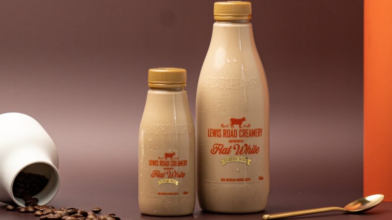 Lewis Road Creamery has dropped a new flat white coffee milk 