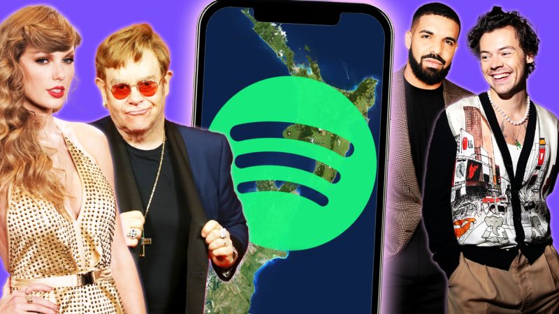 Spotify reveals the artists Kiwis streamed the most in 2022 and Swifties will be screaming