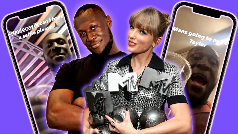 Stormzy set himself a mission to meet Taylor Swift and filmed the adorable fanboy journey