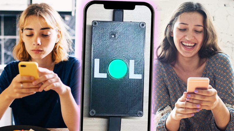 New device only lets you type ‘LOL’ if you actually laugh and omg the group chat's about to die