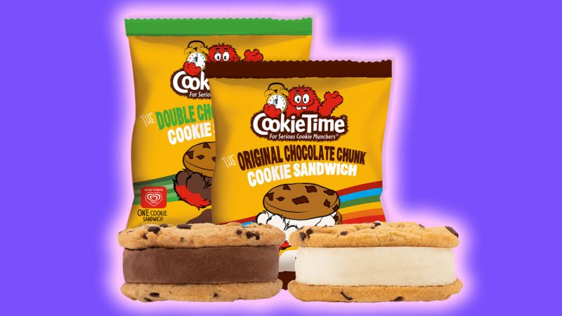 We tried Cookie Time’s new ice cream sandwiches and we have not stopped drooling