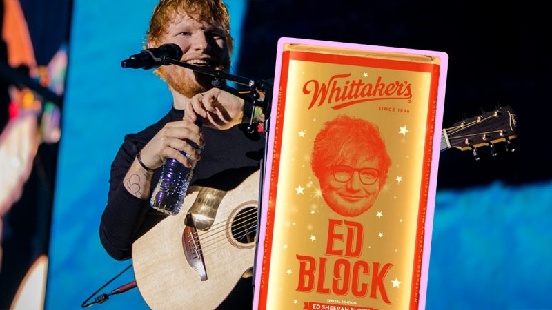 Whittaker's release a one off special ‘Ed-ition’ block just for Ed Sheeran