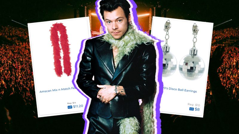 NZ Harry Styles fans have almost sold out feather boas, but here's where you can get one