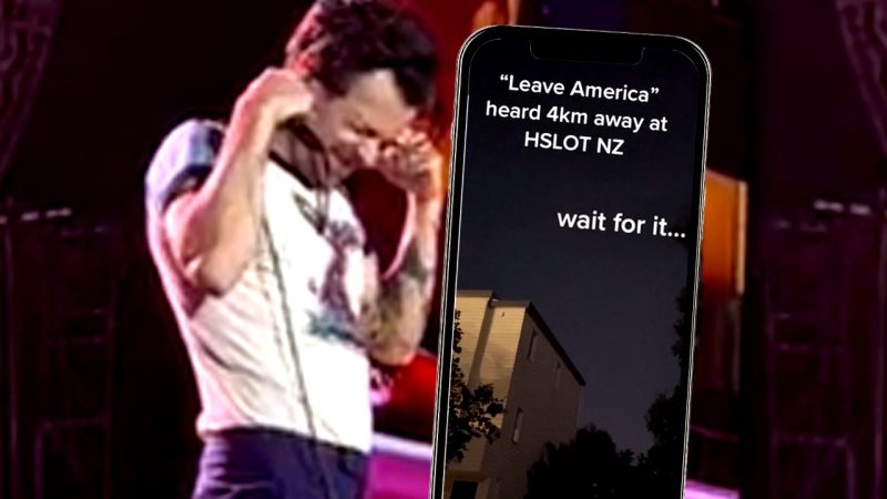 Harry Styles "leave America" in NZ