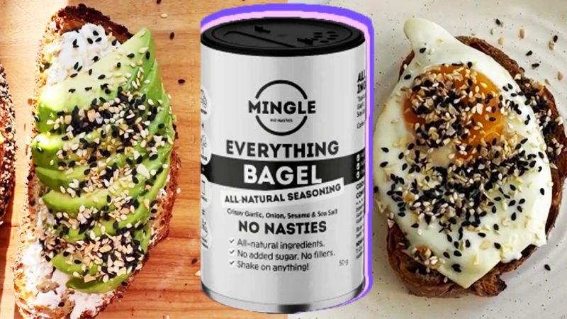 Viral ‘Everything Bagel’ seasoning is now in NZ supeys so lemme live my TikTok brekkie dreams