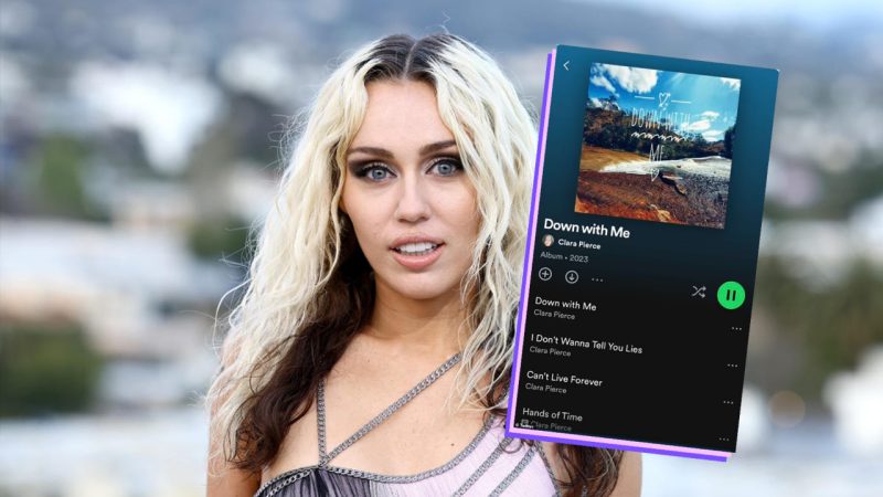 Did Miley Cyrus pull a Hannah Montana and drop a secret album? 