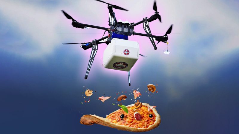 Drones are now delivering pizzas in small town NZ and the locals' reactions are golden