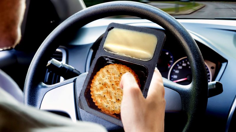 Aus guy dodges cellphone driving fine by proving he was eating cheese dip, and relatable much?
