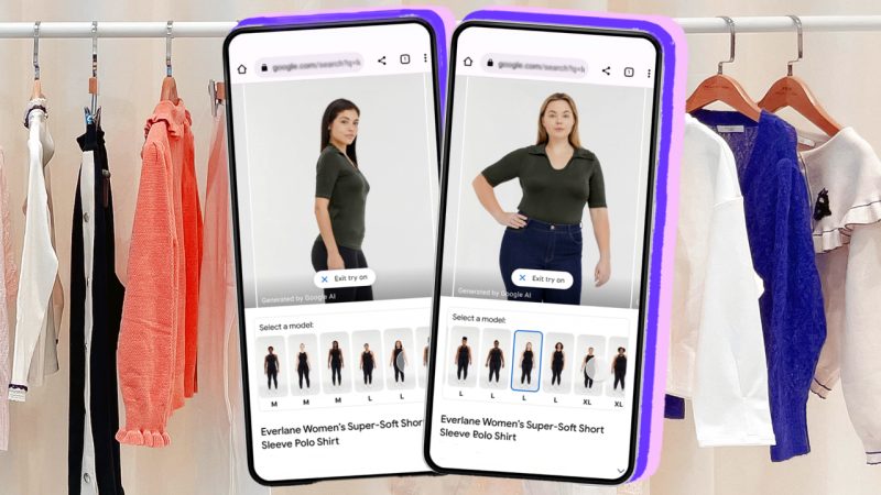 Get in bish, we're going online shopping with this new AI try-on feature